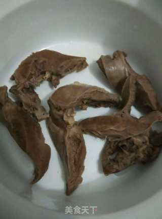 [trial Report of Chobe Series Products] Salad Sauce Cold Dressing Teared Pork Hearts recipe