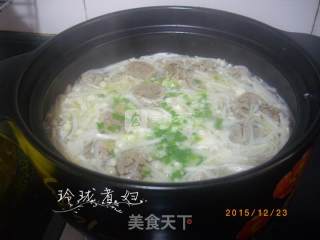 Beef Ball Enoki Mushroom Soup recipe