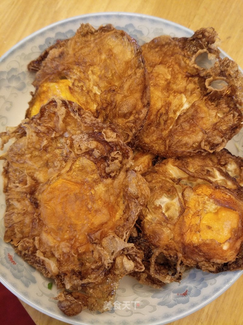Fried Poached Egg recipe