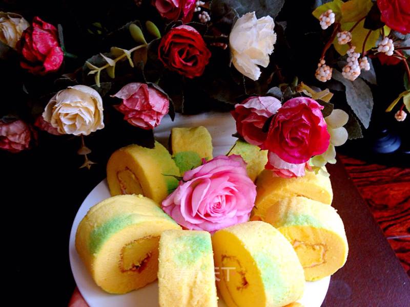 The Breath of Spring One by One Cake Roll recipe
