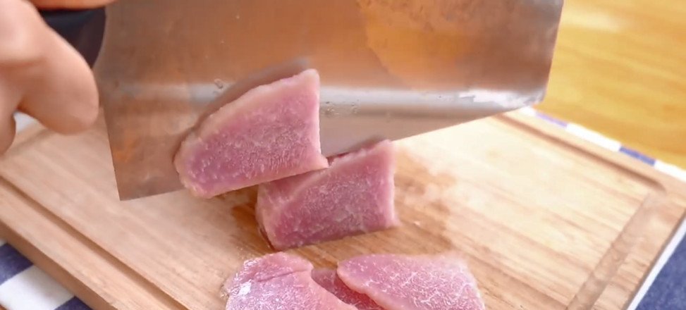 Poached Ham Sliced Pork recipe