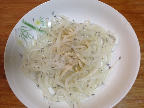 Whitebait Scrambled Eggs recipe