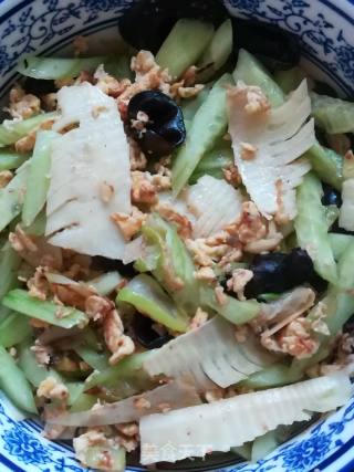 Vegetarian Fried Cucumber recipe