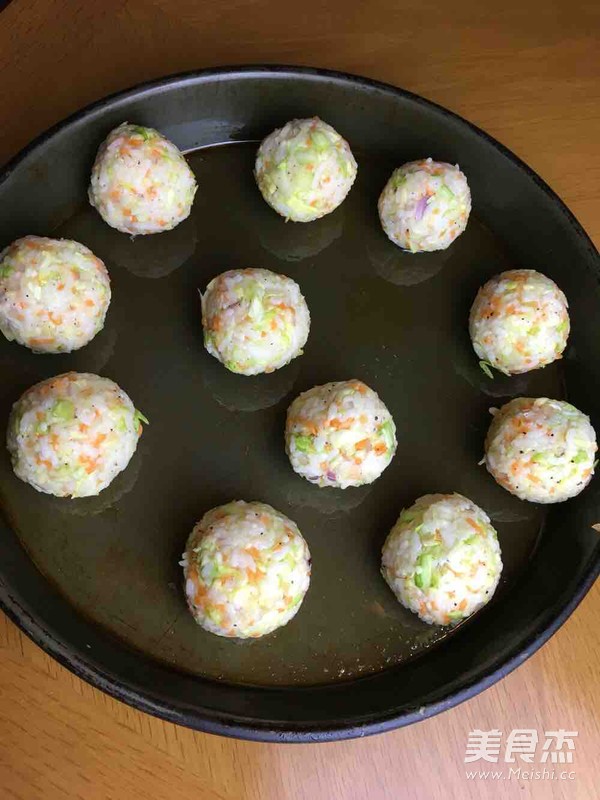 Double Cheese Rice Ball recipe