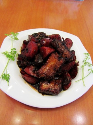 Roasted Pork Ribs with Panax Notoginseng and Carrot recipe