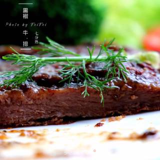 #东 Shot Steak Machine#black Pepper Steak recipe
