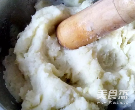 Panda Mashed Potatoes recipe