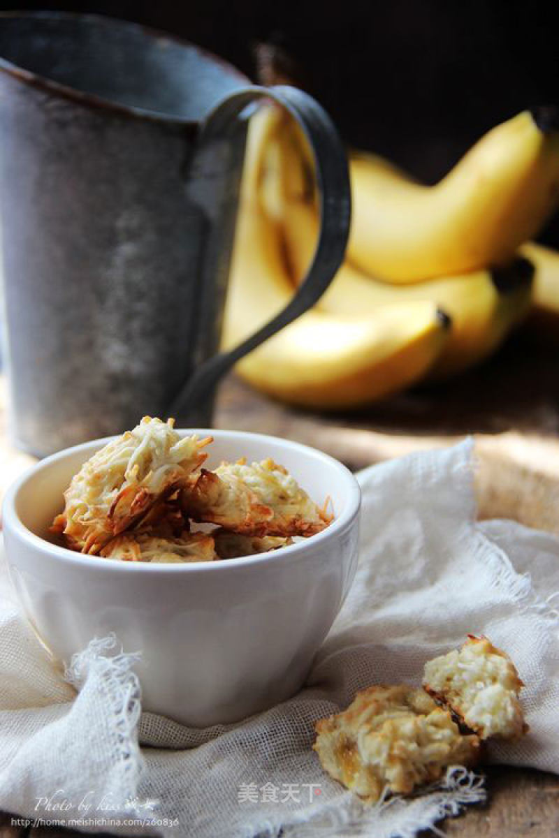 Banana Coconut Biscuits recipe