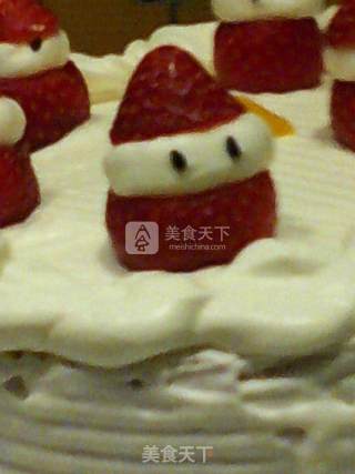 Christmas Snow Baby Cake recipe