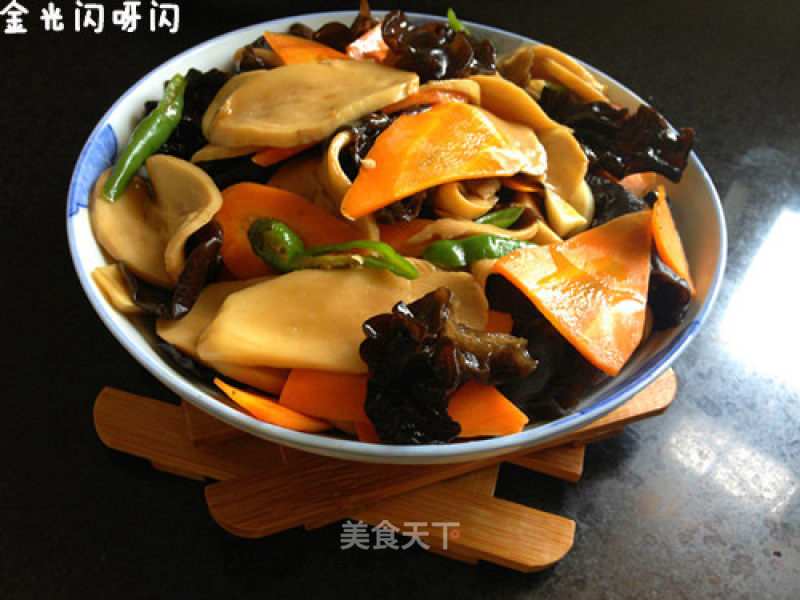 Less Oil Version-pleurotus Eryngii in Oyster Sauce recipe