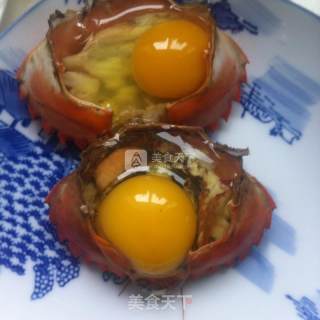 Crab Steamed Egg recipe