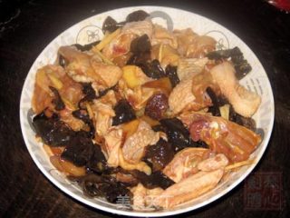 Steamed Chicken with Mushroom recipe