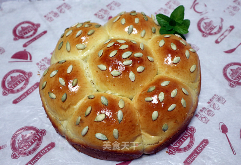 #四session Baking Contest and is Love to Eat Festival#melon Seed Kernel Oil-free Bread recipe