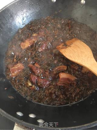 Pork with Plum Vegetables recipe