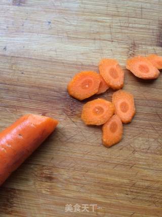 Carrot Pork Liver Congee recipe