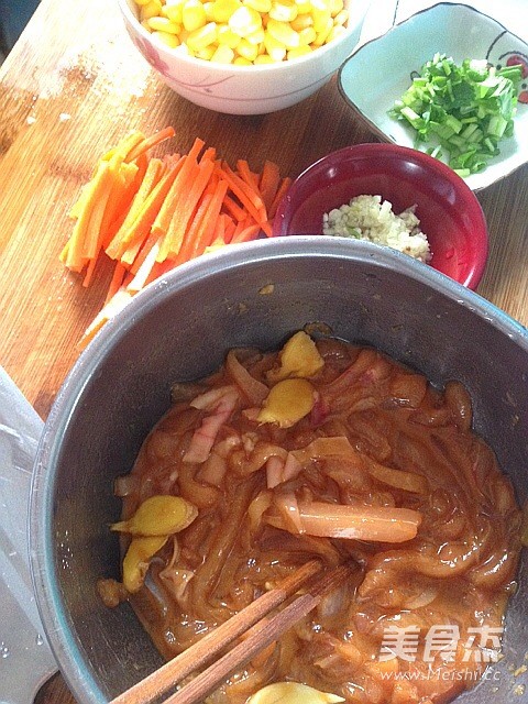 Stir-fried Shredded Chicken recipe