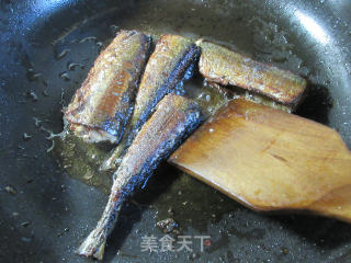 Fried Saury recipe