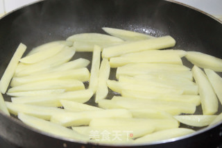 Stir-fried Potato Chips recipe