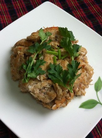 Scrambled Eggs with White Snow Shrimp recipe