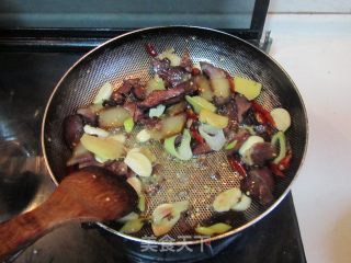 Hunan Bacon with Snow Peas recipe