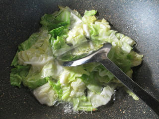 Stir-fried Cabbage with Mustard recipe