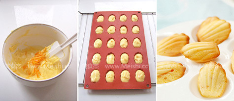 Orange Madeleine recipe