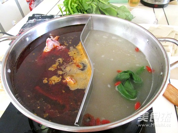 Mandarin Duck Hot Pot recipe