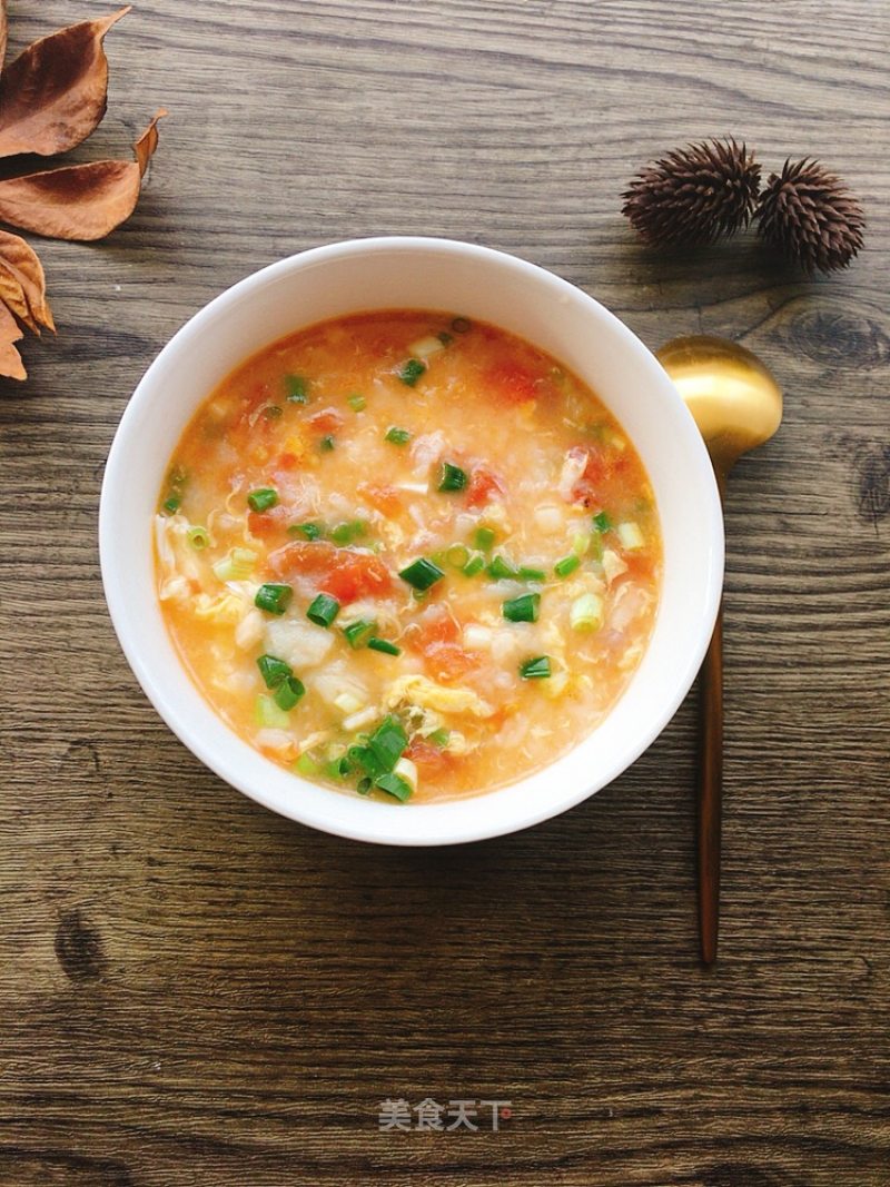 Tomato Shrimp Lump Soup recipe