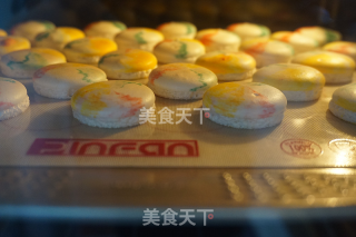 #柏翠大赛#colorful Macarons recipe