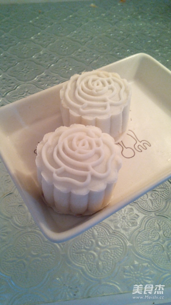 Red Bean Paste Snowy Mooncake recipe