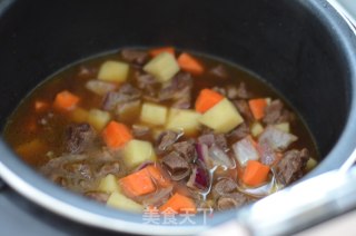 Potato Beef Braised Rice recipe