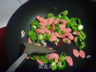 Hot Pepper Ham Sausage. recipe