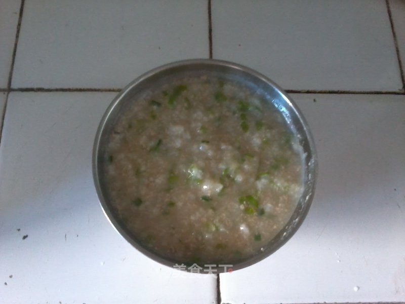 Cabbage Beef Congee recipe