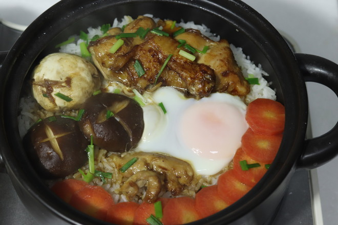 Chicken Drumstick Claypot Rice recipe