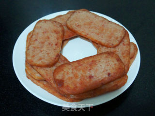 【fried Luncheon Meat】 recipe