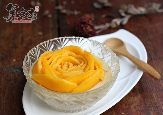 Mango Custard Pudding recipe