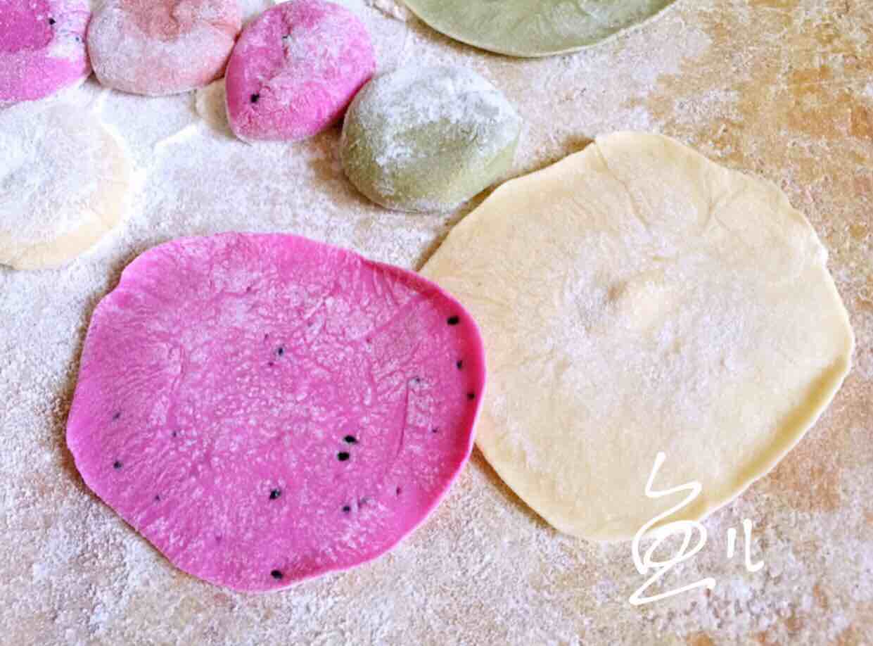 Colorful Dumplings recipe