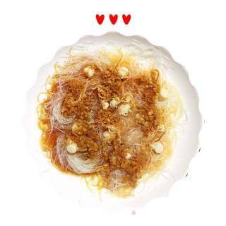 Steamed Scallop Meat with Garlic Vermicelli recipe