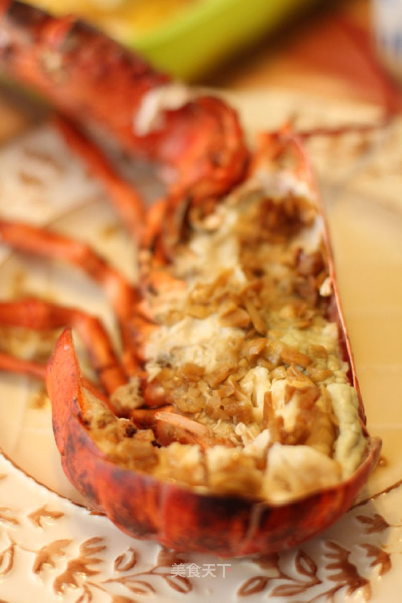 Steamed Lobster with Garlic recipe