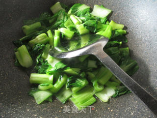 Vegetarian Ham Stir-fried Cabbage Cores recipe