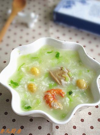 Parsley Seafood Porridge recipe