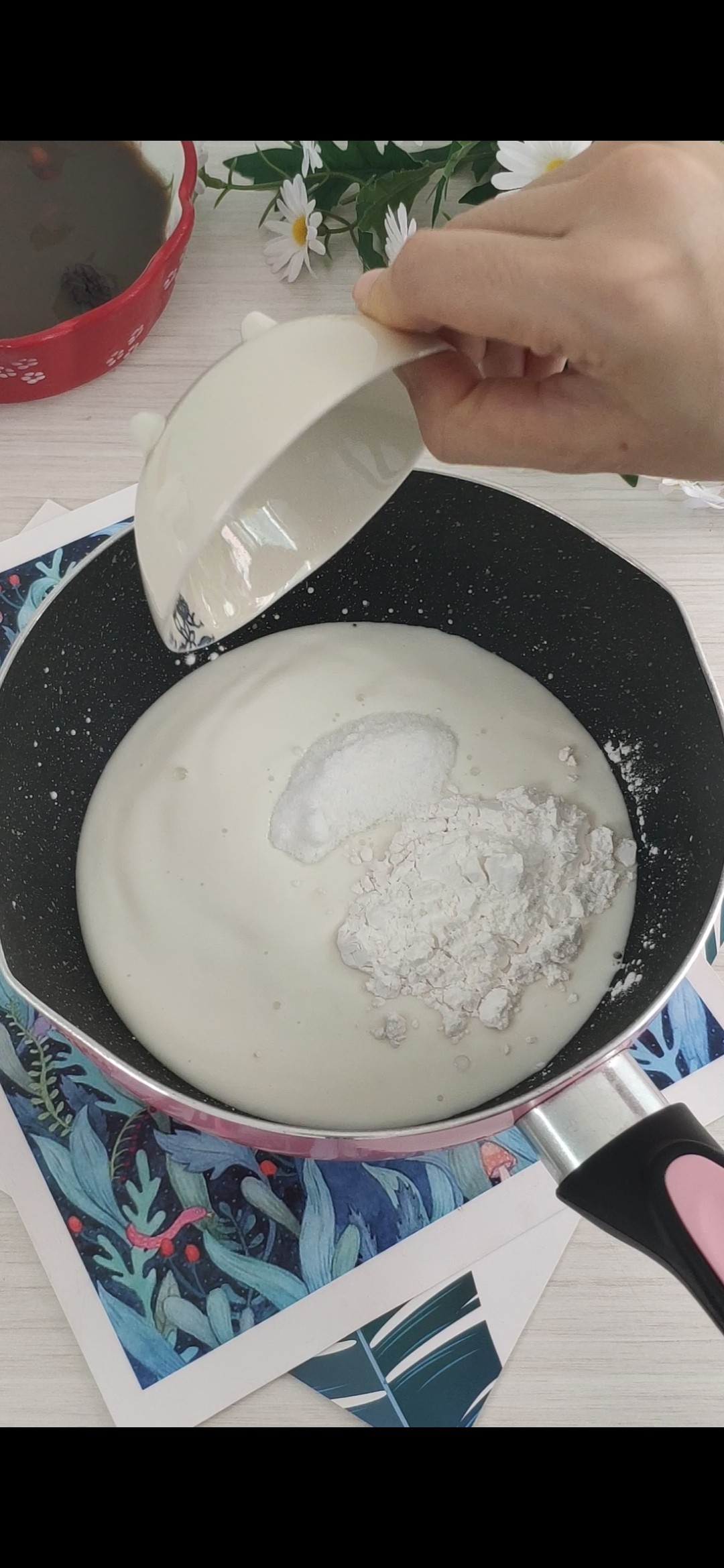 Fresh Milk Mochi recipe