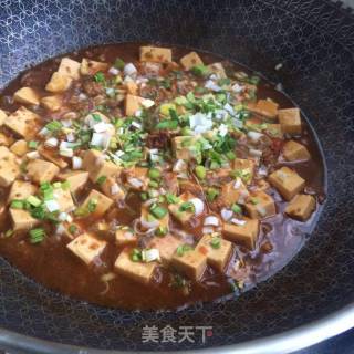 Soft Tofu Stew with Minced Pork recipe