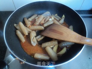 [the Skin of The Meat is Transformed into Squid Roll] recipe