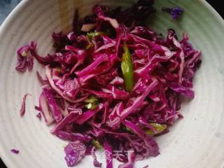 Purple Cabbage Salad recipe