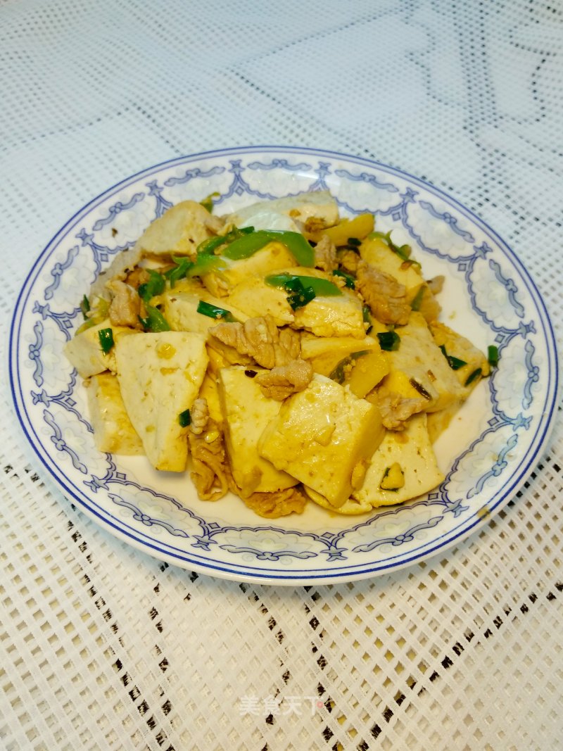 Green Pepper Lean Tofu recipe