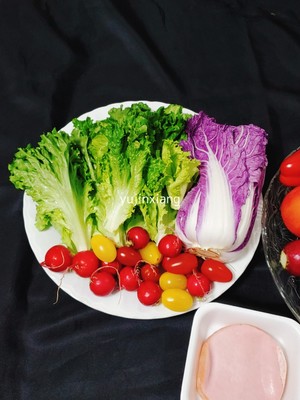 🌸flowers Blooming and Rich∣seasonal Vegetable Rose Flower Salad🌸 recipe