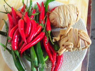 Private Spicy Fried Duck Intestines recipe