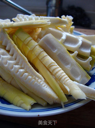 Braised Bamboo Shoots with Brewed Oil recipe