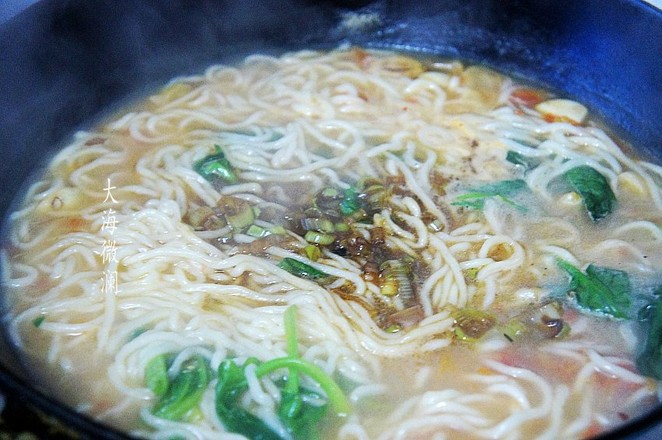 Hot Soup Hand-rolled Noodles recipe